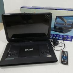 arwin 15.6インチ　ポータブルDVDプレーヤー