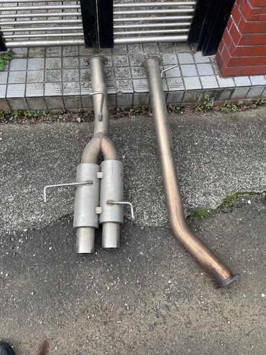 シルビアS15 社外マフラー