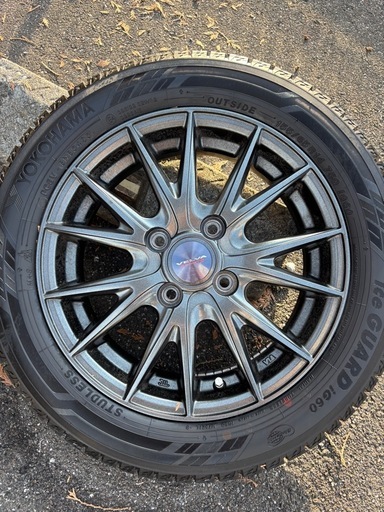 【美品最終値下げ/5月末までの募集】スタッドレスタイヤice GUARD iG60（Nボックスに使用しておりました。）