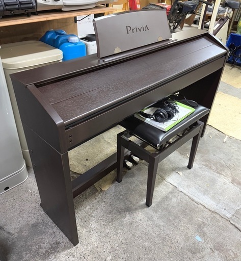 お引取り限定 14年製 CASIO カシオ Privia 電子ピアノ PX-750 88鍵盤 動作良好