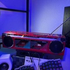 SHARP レトロラジカセの画像