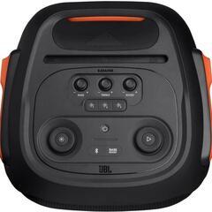 JBL PARTYBOX710 Bluetoothスピーカー ワイヤレス 最大出力800W/バッテリー非搭載/IPX4/マイク入力/ギター入力搭載/キャスター付き ブラック JBLPARTYBOX710JNの画像