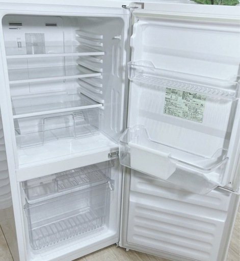 (送料無料) 2020年 極美品 2ドア 冷蔵庫 霜取り不要 クラスで最大級の冷凍容量 ⑤
