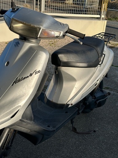 アドレスv100 即乗り　自賠責付き