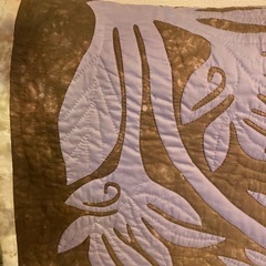 ハワイアンキルトタペストリーの画像