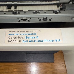 Dell 810 プリンタージャンクの画像