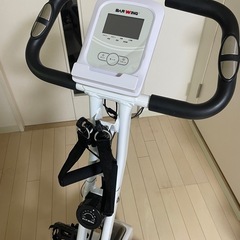 【〜4/18限定セール】BARWING(バーウィング) フィットネスバイク スピンバイク トレーニングバイク 静音 折りたたみ 組み立て簡単 の画像