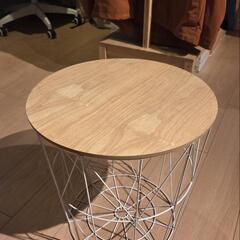 アイリスプラザ ローテーブル スチール ナチュラル