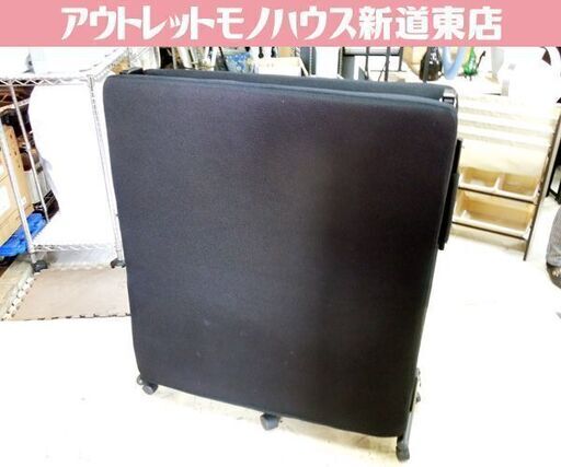 折りたたみベッド シングル ブラック キャスター付き シングル 折りたたみベッド シングル ブラック キャスター付き シングル
