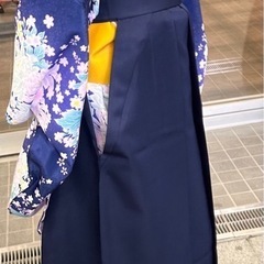 女子小学生　卒業式　袴　簡易　ブーツ付き　160センチ