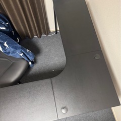 受け入れ予定者決定　L型デスク　ワークデスク　サンワダイレクトの画像