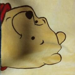 ぷーさんシングル毛布