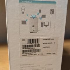 SIMフリー Wi-Fi ルーター HUAWEI LTE CUBE E5180の画像