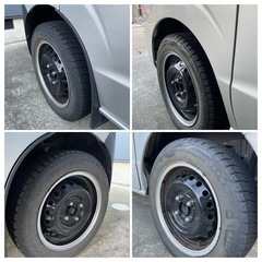 スズキエブリーで使用！155/65R14 4本セットの画像