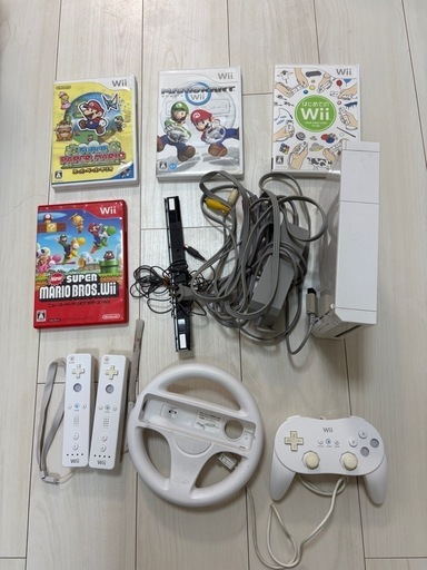 Wii ソフト5本付き　