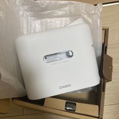 【新品未使用】CASIOラベルプリンターの画像