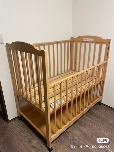 日本製 ベビーベッド 「ミニ ワンタッチハイベッド プチ【B品】石崎