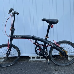 折りたたみ自転車 WACHSEN（ジャンク）