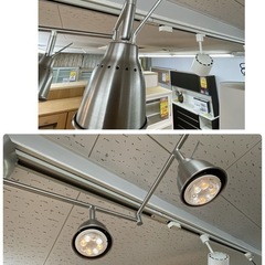 【2個セット】IKEA BAROMETER バロメーテル シーリングライト BAROMETER バロメーテル シーリングトラック スポットライト5個