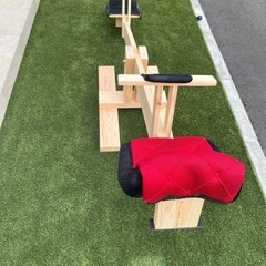 子供用シーソーの画像