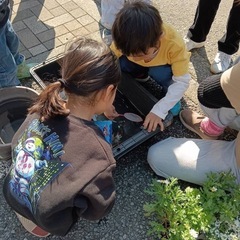 💙🌸社会に貢献する活動をする為に行っている､わいわい市。メダカ•...