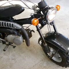 実働　自賠責4年分付き　初期型　バンバン90　黒　バギータイヤ　稚内市からの画像