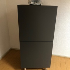 IKEA EKET エーケト ダークグレー 美品 (🐶) 香椎の収納家具《棚