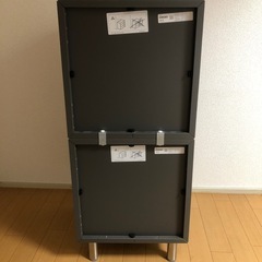 IKEA EKET エーケト ダークグレー 美品 (🐶) 香椎の収納家具《棚