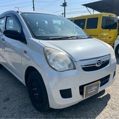 【支払総額10.8万円】激安マニュアル車ミラ4WD車検令和7年10月ワンオーナーキーレス低走行機関良好！即日納車OK！の画像