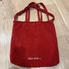 ニコアンド2way バッグの画像