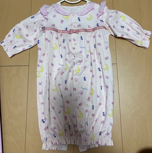 メゾピアノ　セーラームーンコラボロンパース　2wayオール