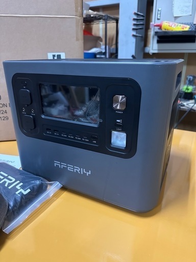 ［新品同様ポタ電］定価165,000円AFERIY ポータブル電源P210  大容量2400w