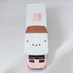 ラジコンカー 女の子 ピンク 車 おもちゃ キッチンカー 電動カー プレゼントの画像