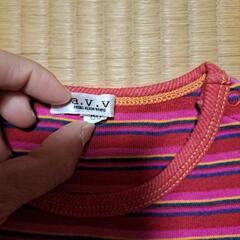 a.v.v.子供服Tシャツ80の画像