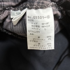 マタニティ チェック柄パンツ Lサイズ　妊娠　妊婦　初マタ　経産婦の画像