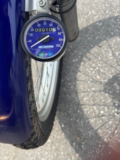 スコルパ TYS125F 新古車　実働 書類付 走行距離たった10km スコルパ TYS125F 新古車実働 書類付 走行距離たった10km (ボンサイ
