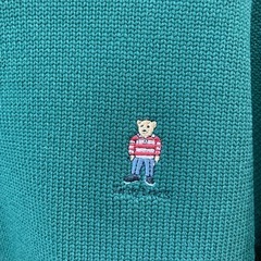 メンズ　セーター　LLサイズ　テディベアの画像