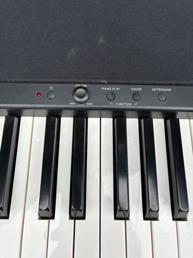 KORG コルグ B1 電子ピアノ キーボード 88鍵盤 黒 フットペダル付き 2019年製　