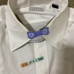 バーニーズニューヨーク🔴長袖シャツmサイズクリーニングすみの画像