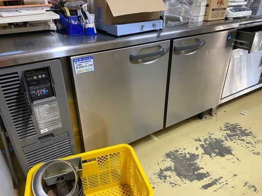 ホシザキテーブル冷蔵庫 (ちびすけ) 佐久のキッチン家電《冷蔵庫