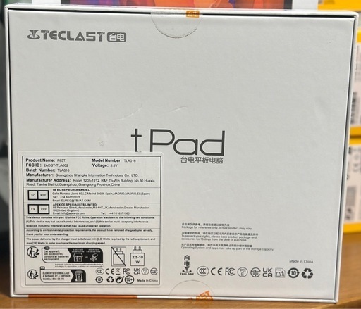 TECLAST tPad Androidタブレット本体