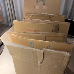 引越し後のダンボール