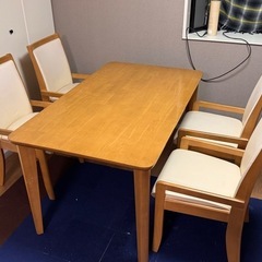 【中古】 食卓テーブル&椅子　お譲りします！