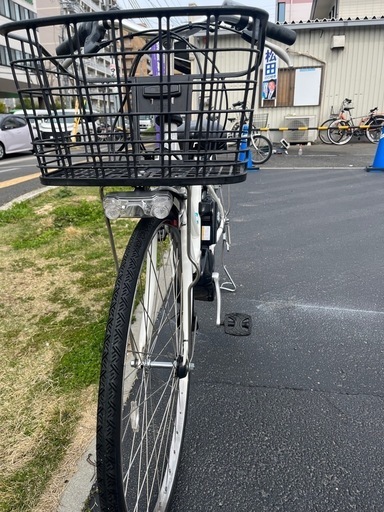 中古27インチYAMAHA電動アシスト自転車　12.3Ah 内装5速