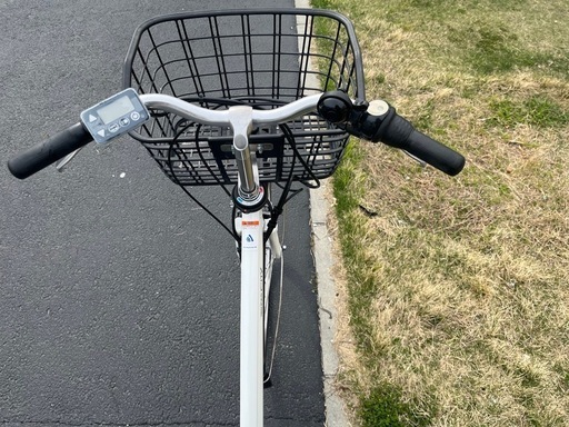 中古27インチYAMAHA電動アシスト自転車　12.3Ah 内装5速