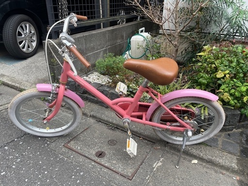 Tokyo bike キッズ16インチモモ(ピンク)お届け可能 (ととおく Tokyo bike キッズ16インチモモ(ピンク)お届け可能 (ととおく