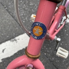 Tokyo bike キッズ16インチモモ（ピンク）お届け可能 (ととおく