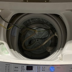 アクア　中古品洗濯機の画像