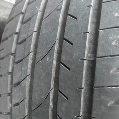 エスティマ　純正ホイール　タイヤ付きの画像