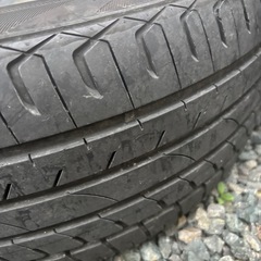 エスティマ　純正ホイール　タイヤ付きの画像